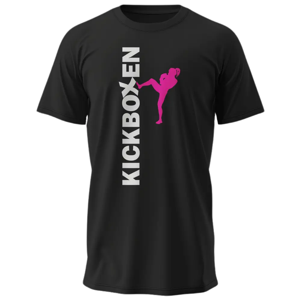Kickboxen Motiv Frau